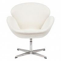 кресло swan chair белое в Екатеринбурге