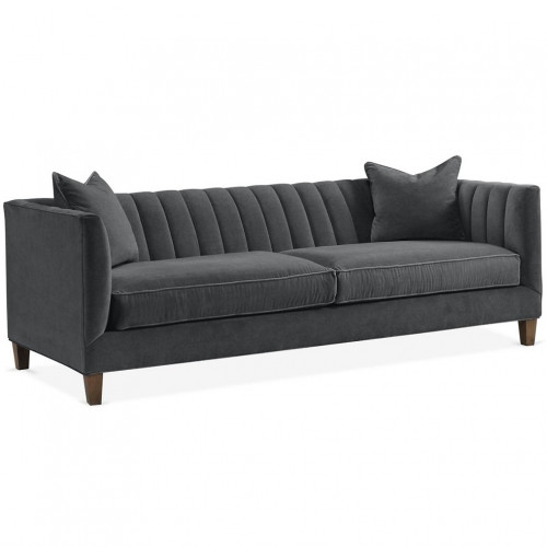 диван penelope sofa прямой серый в Екатеринбурге