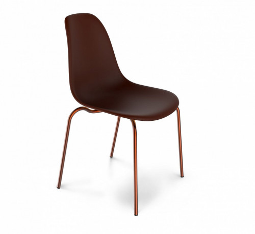 стул dsr коричневый s30 (eames style) в Екатеринбурге