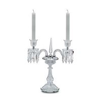 канделябр хрустальный на 2 свечи baccarat 2 от delight collection, 60 см в Екатеринбурге