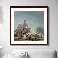 картина: saint isidore's day at the saint's hermitage, 1799г. в Екатеринбурге