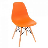 стул деревянный eames pc-015 оранжевый в Екатеринбурге