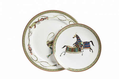 комплект тарелок antique (светлая) в Екатеринбурге