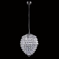 подвесной светильник crystal lux charme sp3+3 led chrome/transparent в Екатеринбурге