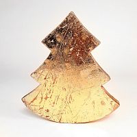 украшение новогоднее ель золотая golden tree, 23х23х2,5 см в Екатеринбурге