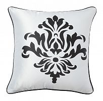 подушка с геральдическими лилиями fleur de lys ii white в Екатеринбурге