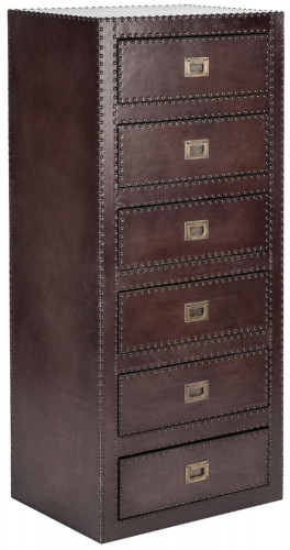 комод sheppard 6 drawers gun metal в Екатеринбурге