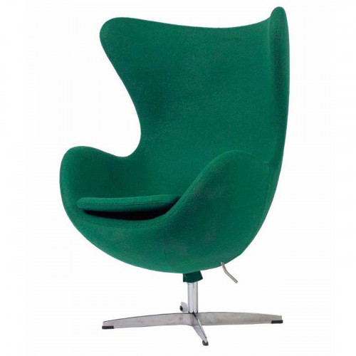 кресло egg chair темно-зеленое в Екатеринбурге