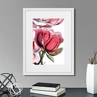 картина: himalaya plants pink-flower on white i, 1869г. в Екатеринбурге