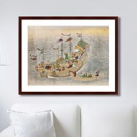 картина: scenes of traders in nagasaki, 1750г. в Екатеринбурге