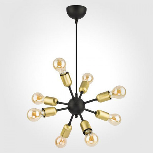 подвесная люстра tk lighting 1468 estrella black в Екатеринбурге