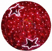 фигура led шар 120 см, красный в Екатеринбурге