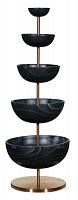 ваза настольная многоярусная bowl wood hp-12/copper / gb14034 (bowl) в Екатеринбурге