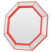 зеркало венецианское восьмиугольное в красной раме scarlet sails в Екатеринбурге