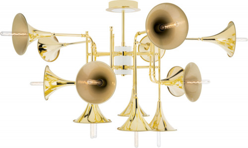 люстра music horn fg золото в Екатеринбурге