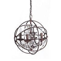 люстра foucault's orb crystal (40*40*45) бронза в Екатеринбурге