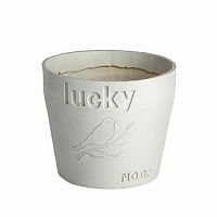 цветочный горшок lucky белый в Екатеринбурге