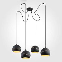 подвесная люстра tk lighting 2221 yoda black orbit в Екатеринбурге