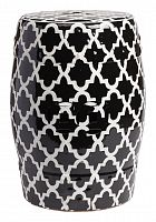 керамический столик-табурет istanbul stool black в Екатеринбурге