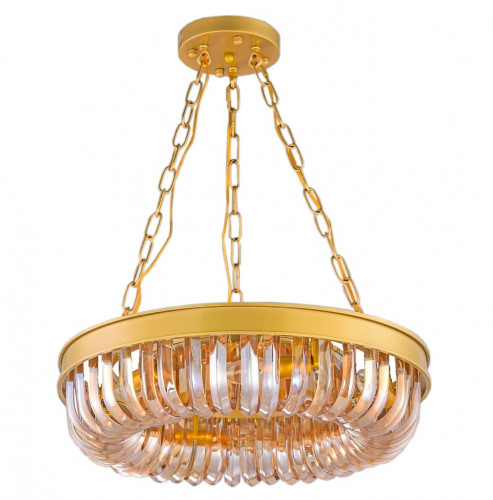 люстра terra gold amber d80 бронза, стекло янтарного цвета в Екатеринбурге