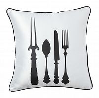 подушка со столовыми приборами tableware white в Екатеринбурге