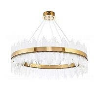 люстра stripglass 65 латунь, прозрачное стекло в Екатеринбурге
