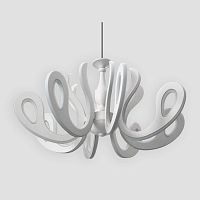 потолочная светодиодная люстра ambrella light orbital classic fk82/8 wh 504w d820 в Екатеринбурге