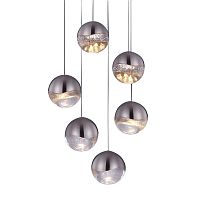 подвесной светильник globo 6u nickel от delight collection в Екатеринбурге