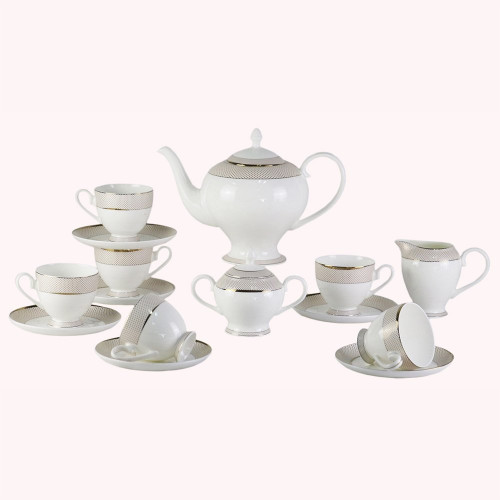 чайный сервиз bianko 17 pcs tea set в Екатеринбурге