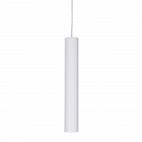 подвесной светодиодный светильник ideal lux ultrathin sp1 small round bianco в Екатеринбурге