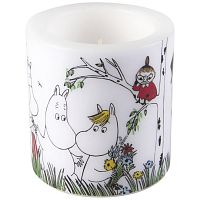 свеча большая moomin счастливое семейство, 8 см в Екатеринбурге