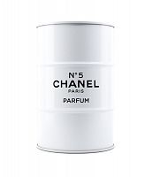 декоративная бочка chanel №5 white xl в Екатеринбурге