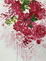 картина маслом дивные цветы 90*120 см. в Екатеринбурге