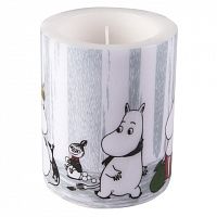 свеча большая moomin зимнее путешествие, 8 см в Екатеринбурге