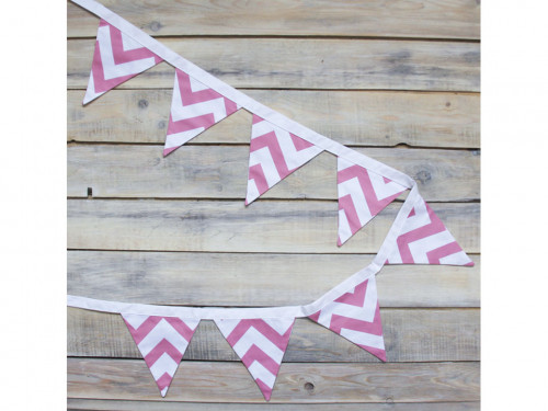 гирлянда pink zigzag в Екатеринбурге