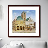 картина: the old town hall of amsterdam, 1657г. в Екатеринбурге