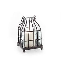 подсвечник-фонарь металлический со стеклом bird in cage i, 15 см в Екатеринбурге