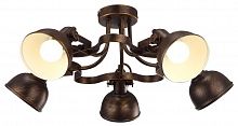 потолочная люстра arte lamp martin a5216pl-5br в Екатеринбурге