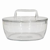 ваза настольная basket glass low в Екатеринбурге
