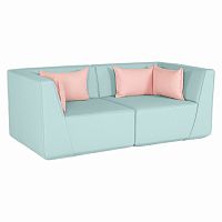 диван cubit sofa прямой голубой в Екатеринбурге