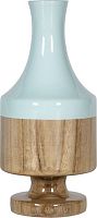 ваза настольная rustic chic blue wood в Екатеринбурге