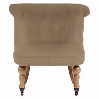 кресло amelie french country chair светло-коричневое в Екатеринбурге