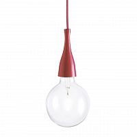 подвесной светильник ideal lux minimal sp1 rosso в Екатеринбурге