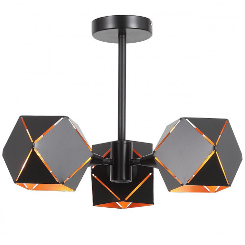 потолочная люстра st luce enigma sl258.402.03 черная в Екатеринбурге