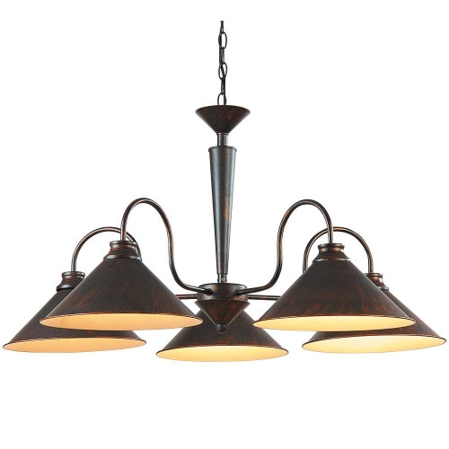 подвесная люстра arte lamp cone a9330lm-5br в Екатеринбурге