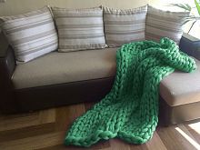 плед нежность зелёный большой в Екатеринбурге
