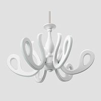 потолочная светодиодная люстра ambrella light orbital classic fk81/6 wh 292w d640 белая в Екатеринбурге