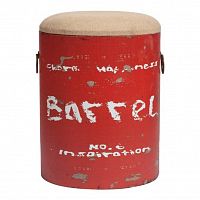 столик-табурет barrel red красный в Екатеринбурге