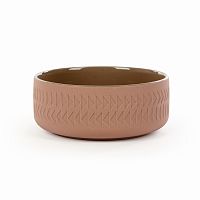 тарелка tactile диаметр 15 коричневый в Екатеринбурге
