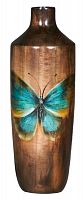 ваза настольная fresco turquoise butterfly в Екатеринбурге